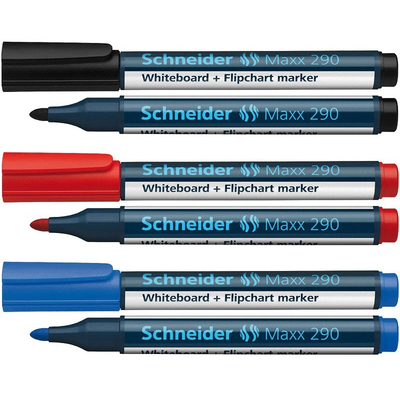 原装进口施耐德圆头白板笔