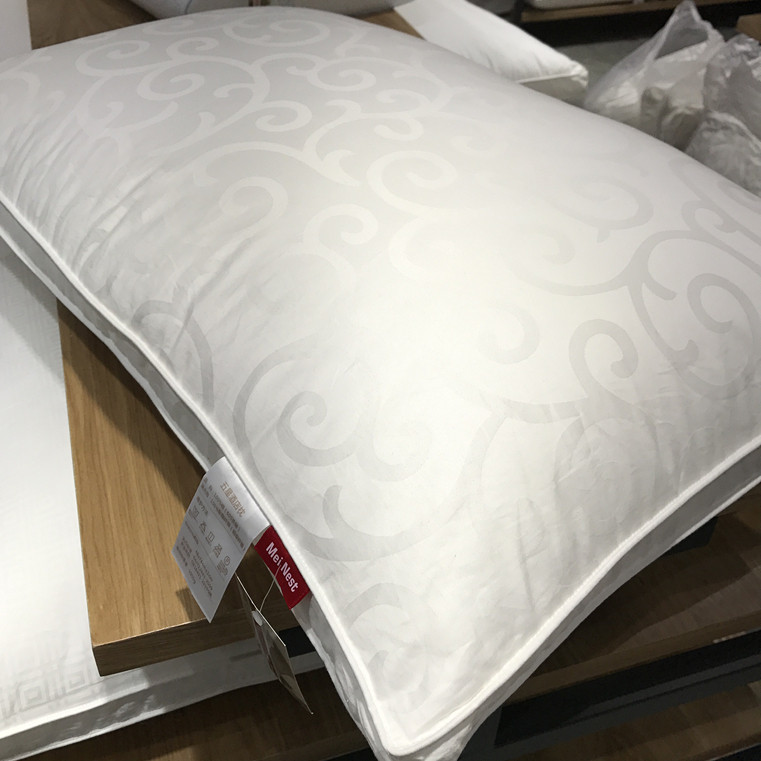 全棉五星级酒店枕头60S贡缎提花枕芯柔护颈枕立体枕单人枕芯|ruв категории постельные принадлежности, подушка/подушка/здравоохранения подушка/шейного позвонка подушка - от Buy2taobao.com для оказания профессиональной услуги покупки агента Taobao