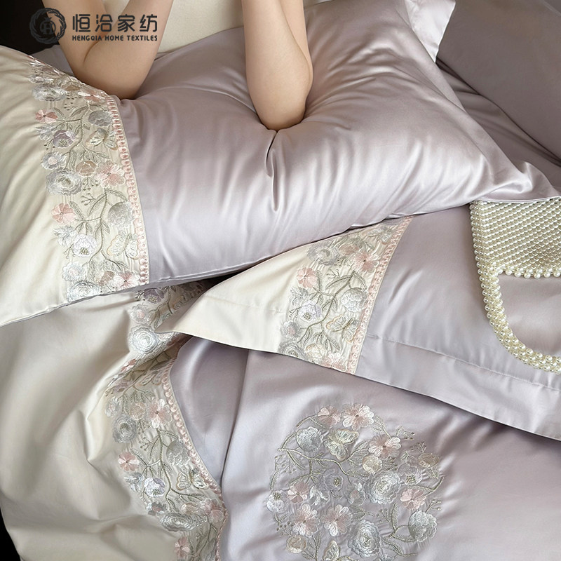 高端新疆长绒棉全棉四件套