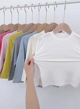 【柔软舒适】儿童莫代尔打底衫男童女童长袖t恤宝宝百搭上衣春秋