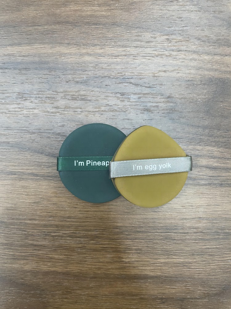 化妆海绵菠萝派蛋黄派变大粉扑