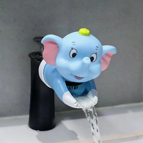 儿童卡通可爱防溅神器硅胶水龙头
