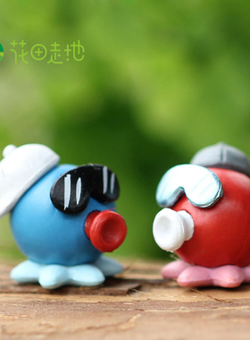 diy苔藓微景观公仔玩具蛋糕摆件