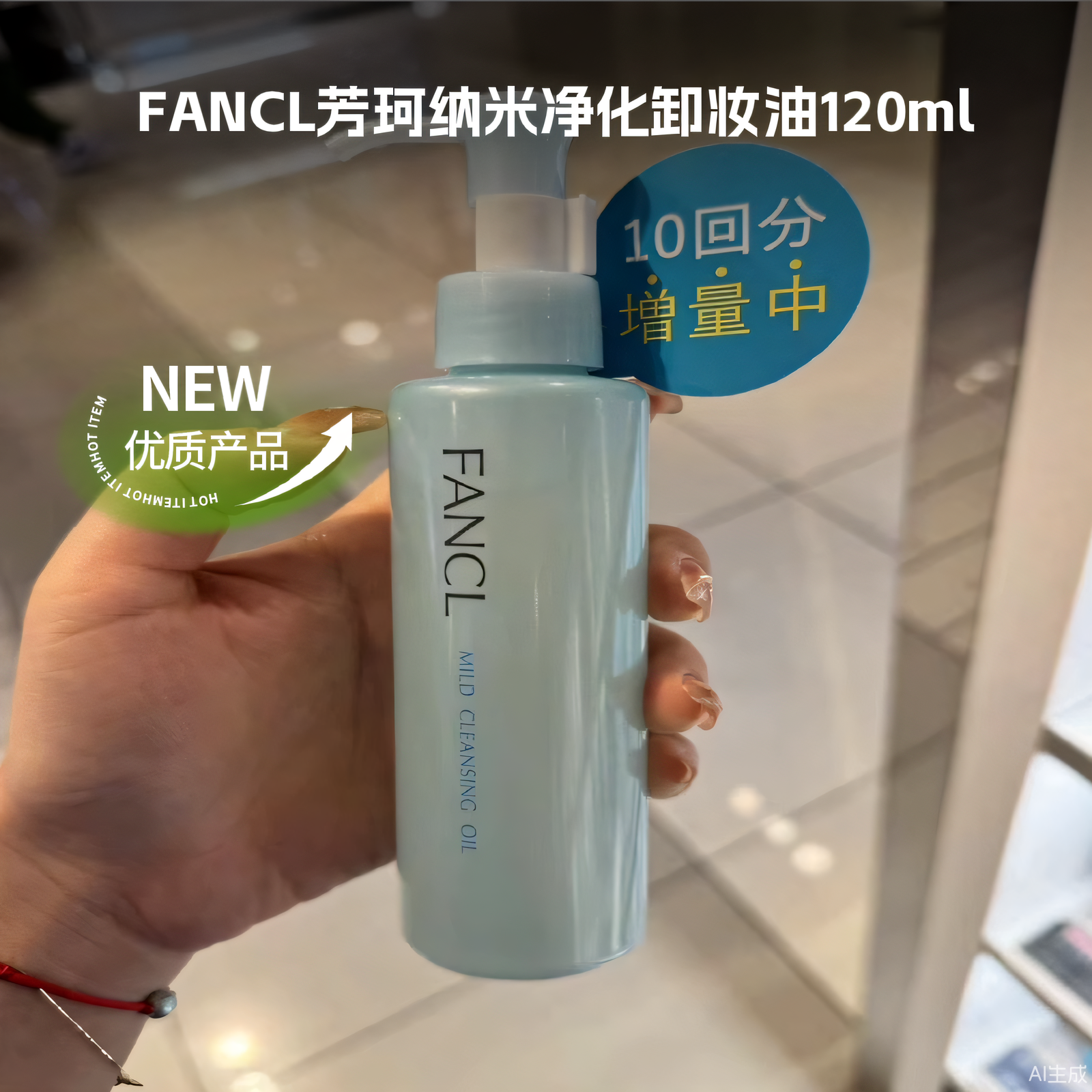 FANCL芳珂纳米净化卸妆油120ml