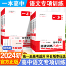 高考古诗名句阅读理解专项训练上册现代文技能语言文字应用练习题下册 2024版 一本高中语文阅读训练五合一高一高二高三文言文人教版