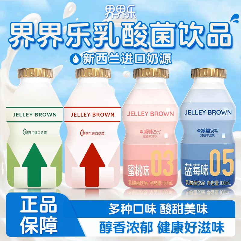 界界乐乳酸菌饮料儿童风味饮品
