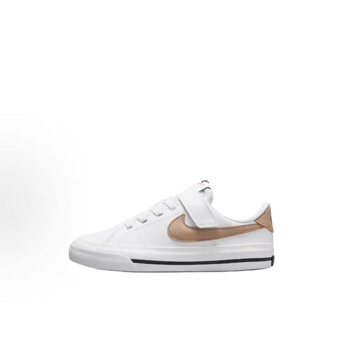 Nike  Court Legacy 舒适 防滑耐磨 低帮白色儿童板鞋 DA5381-126