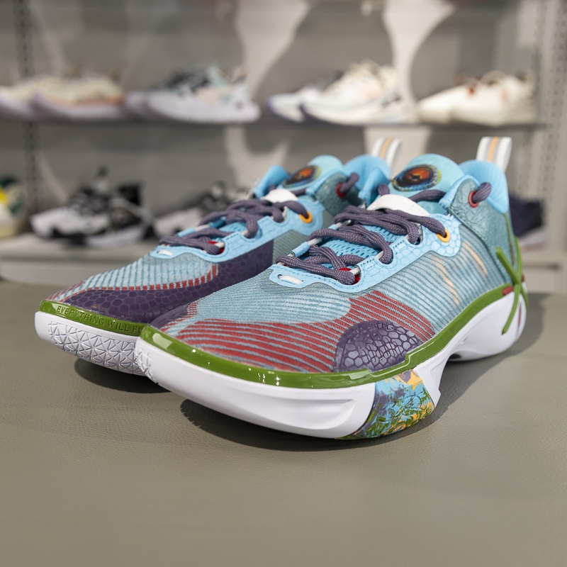 李宁篮球鞋2025夏季男子幻影6V2轻量高回弹防撞运动鞋ABPV021