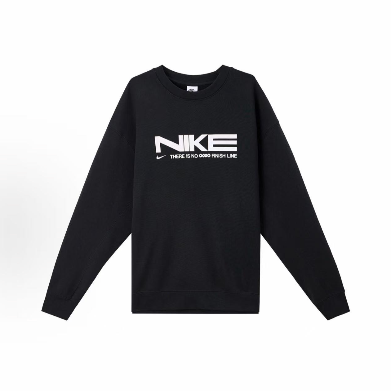 NIKE耐克 Sportswear 蛇年舒适男款黑色圆领长袖卫衣 IB5450-010