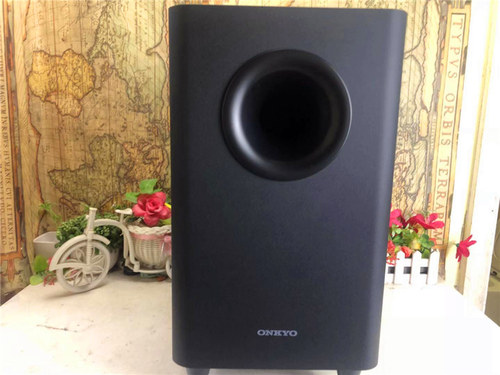 全木质低音炮木质无源音箱ONKYO