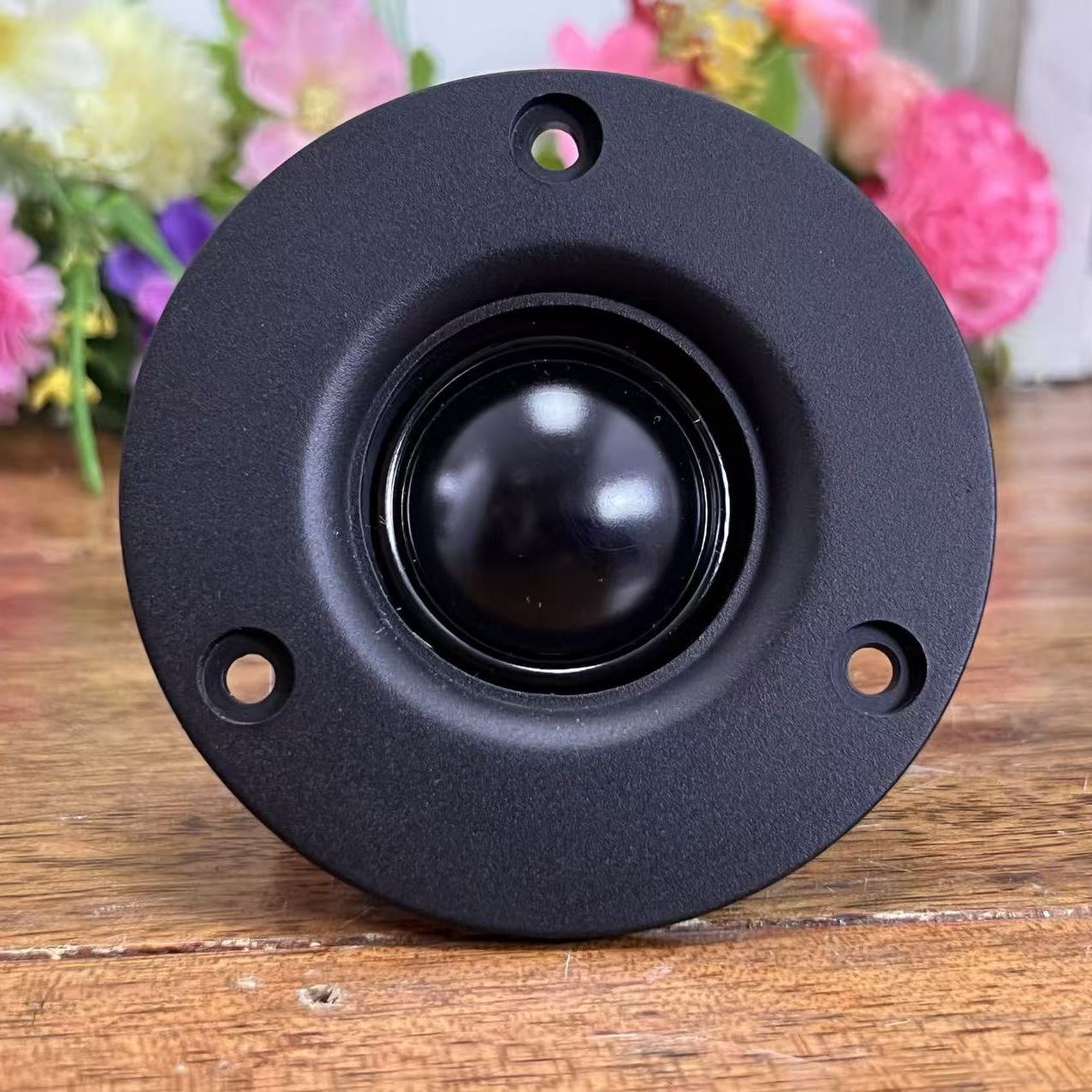 高端HIFI级3寸丝膜高音喇叭4欧10瓦25芯双磁球顶扬声器真高音特惠