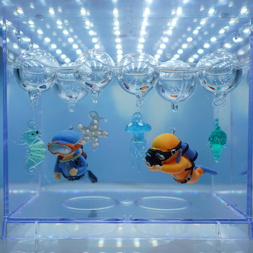 marimo夜光公仔漂浮幸福海藻球