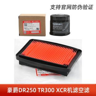 适用豪爵原装摩托车DR250 TR300 XCR机滤空滤机油格空气滤芯原厂