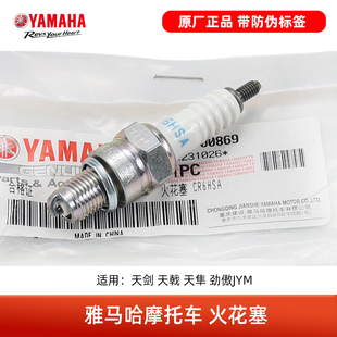 原装 雅马哈摩托车天剑YBR125天戟天俊天隼劲傲JYM火花塞配件 正品