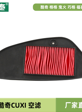 雅马哈摩托车酷奇CUXI格格FS110鬼火新巧格福喜100空滤空气过滤芯
