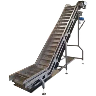 不锈钢料斗链板提升机