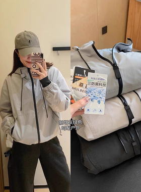 大叮自制热销棉服升级版!三防保暖蚕丝羊毛石墨烯保暖连帽棉袄女