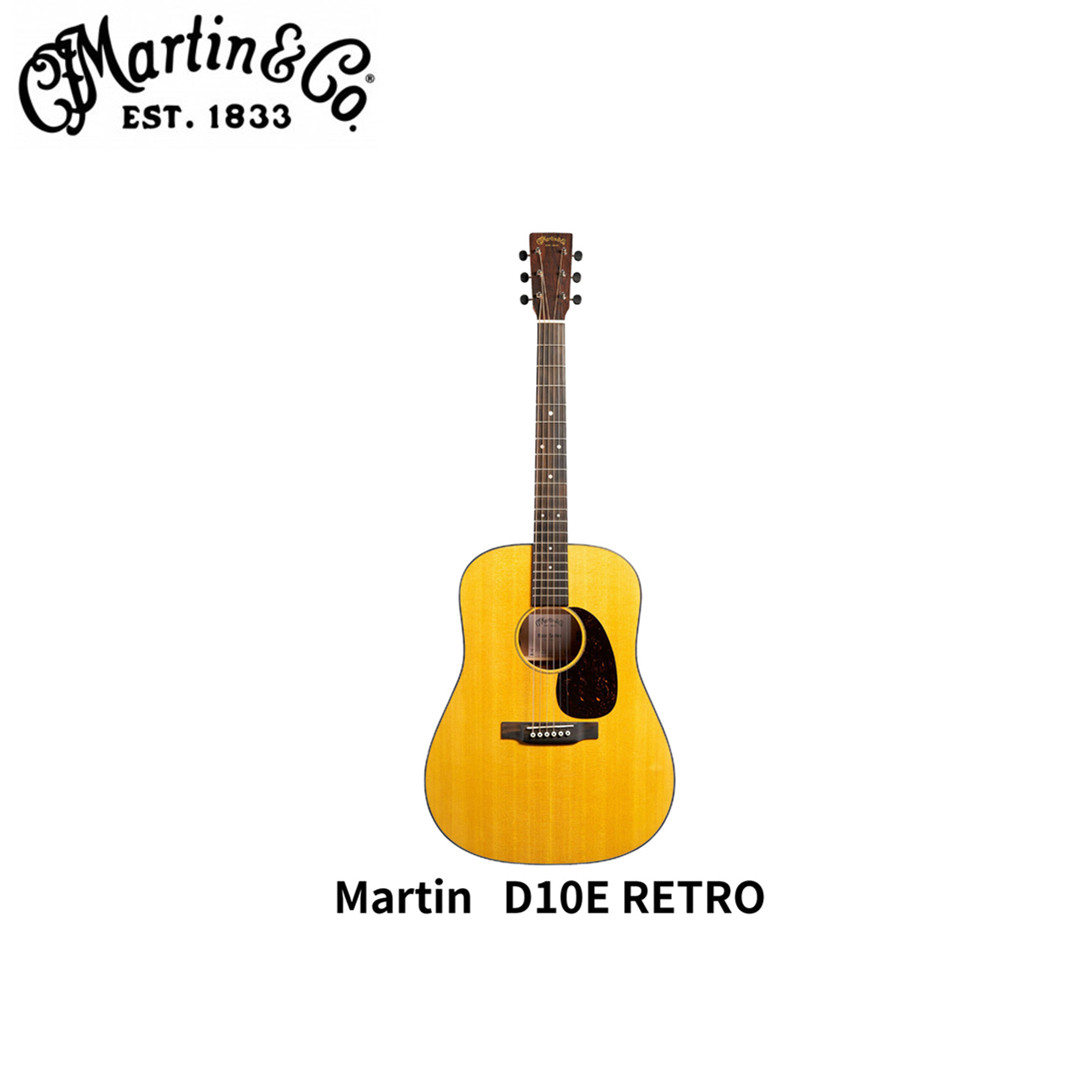 Martin吉他马丁吉他 D10E RETRO 新版ROAD系列 电箱民谣木吉他