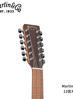 Martin吉他 12弦吉他DX2E 12STRING电箱民谣木吉他