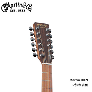 Martin吉他 12STRING电箱民谣木吉他 12弦吉他DX2E