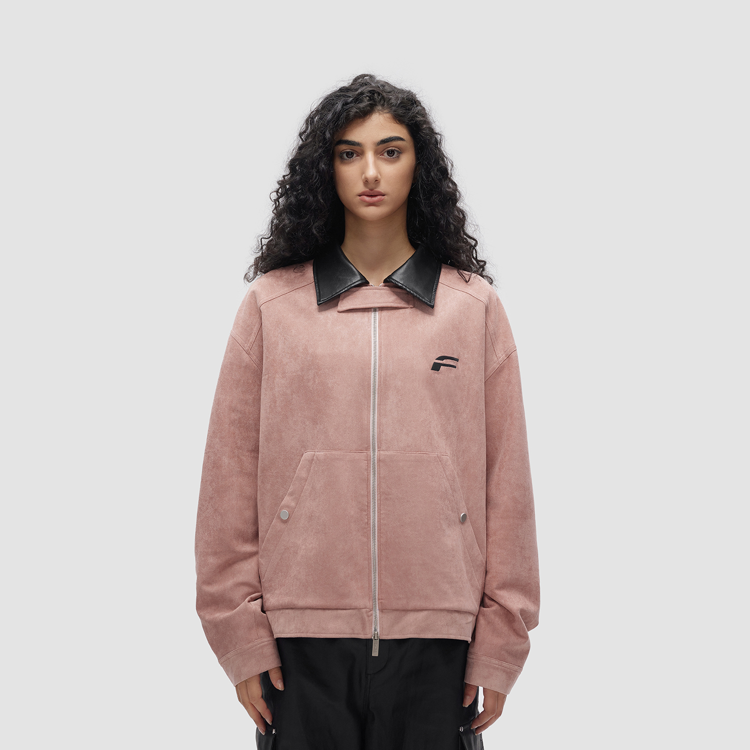 FDR原创国潮新款麂皮夹克