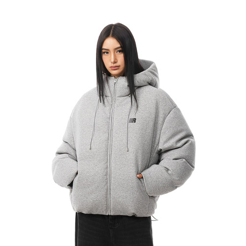 FDR官方店花灰针织机能面包棉服