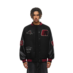 秋冬季 腊肠狗棒球服外套女2025新款 夹克男 我爱狗狗 FDR官方店