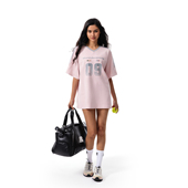 美式 t恤男女夏季 复古运动宽松上衣 09印花V领撞色短袖 FDR官方店