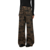 子女款 FDR官方店 裤 男秋冬休闲裤 美式 复古宽松迷彩直筒工装