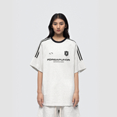 t恤男女美式 FDR章仔织带先锋运动情侣短袖 重磅体恤 王星越同款