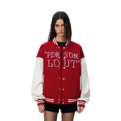 珍珠运动棒球服外套男女春季 FDR官方店 美式 重磅情侣宽松上衣夹克