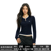 FDR 会员五折内购 假两件针织衫