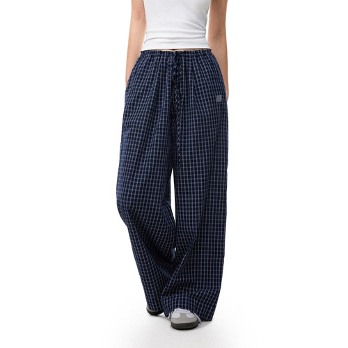 FDR官方店R字格子休闲长裤女