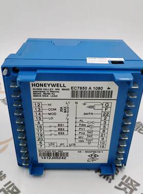 美国霍尼韦尔Honeywell燃烧安全控制器 EC7850A1080现货10个全新