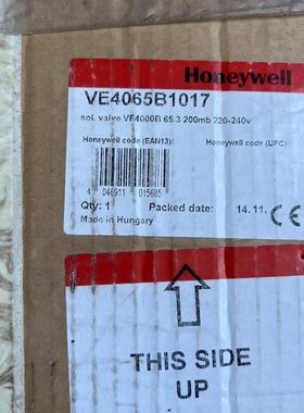 现货5个  Honeywell霍尼韦尔电磁阀VE4065B1017 螺纹连接原装全新