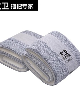 大卫平板拖把头替换装 适用于大卫P6-2 P7 P8 P10 P12 A8A9平板拖