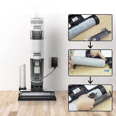 适配TINECO添可洗地机芙万清洗机吸尘拖地一体机配件滚刷主刷滤网