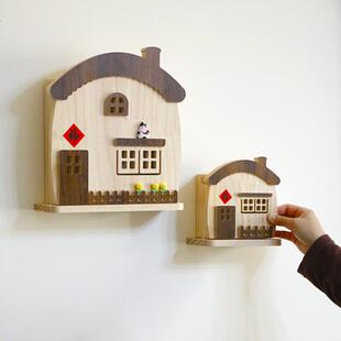 免打孔实木壁挂上墙多媒体信息遮挡装饰箱插座头面板墙洞凸起遮丑