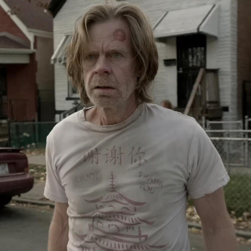 美剧无耻之徒shameless周边lip同款纯棉美式宽松短袖t恤衣服体恤