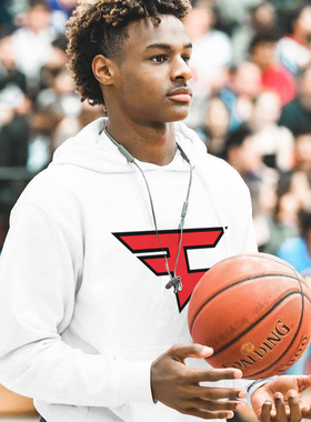 布朗尼同款Faze Clan战队服秋冬青少年加绒卫衣csgo游戏niko外套