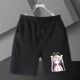 动漫悠哉日常大王周边宽松运动裤 男女同款 夏季 港风短裤 潮流五分裤