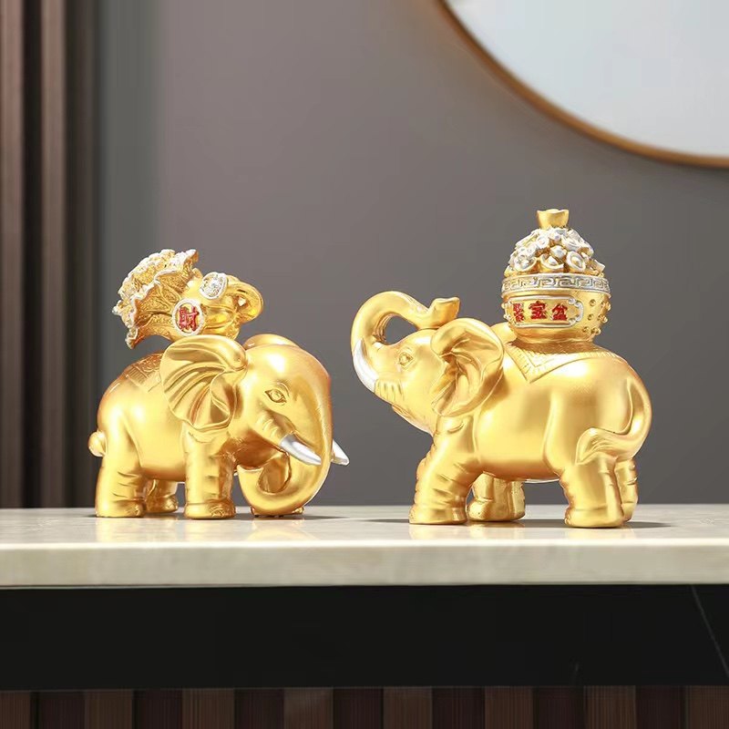 大象摆件招财乔迁镇宅家居酒柜电视柜客厅玄关装饰工艺礼品摆件,家居饰品,桌面摆件,淘宝优惠券,粉丝福利购,淘宝优惠卷
