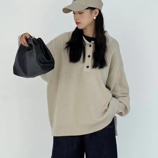 宽松大码 测试幕茄MUJIA 韩版 女50355秋季 胖mm休闲慵懒风针asd 新款