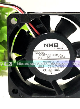 2410ML-05W-B39 NMB三线发那科散热风扇6025 24V 06025SS-24M-AL