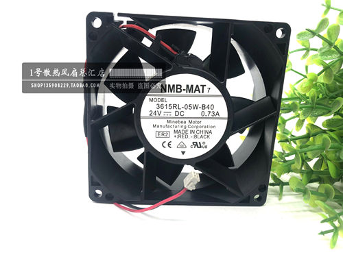 全新NMB-MAT 3615RL-05W-B40 9038 9CM 24V 0.73A 变频器风扇