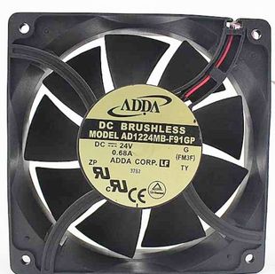 F91GP AD1224MB ADDA 12CM變頻器散熱風(fēng)扇 24V 0.68A 12038 原裝