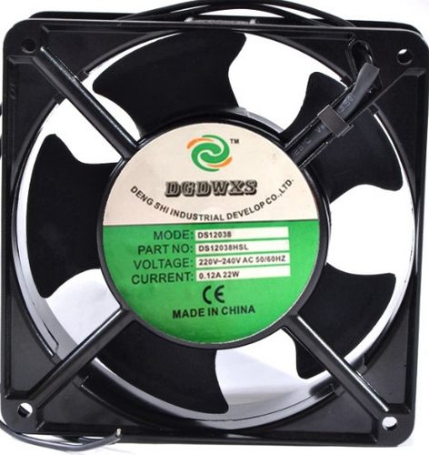 DGDWXS风扇DS12038轴流风机DS12038HSL静音散热工业风扇220V