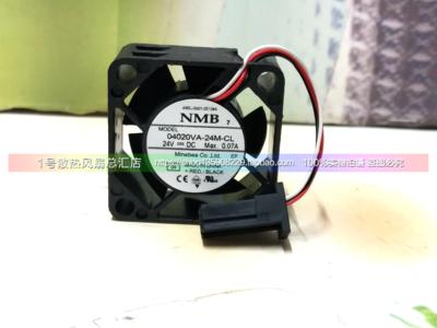 全新正品NMB 04020VA-24M-CL 24V 0.07A 4厘米工控机床散热风扇