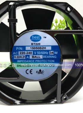 best BT220 15050B2H 220-240V 0.22/0.21A 34W 17251 散热风机