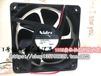 Nidec BETASL D12E24PM B D12E-24PG DC24V 12038变频器散热风扇